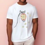 Elena Fiorenza Gatti Horse Girl Apple Shirt