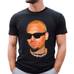 Chris Brown Big Face Shirt