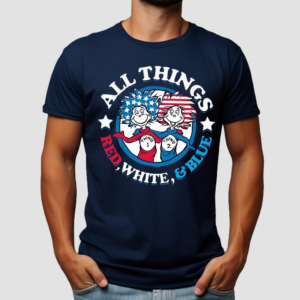 Dr Seuss All Things Red White And Blue Teacher Shirt