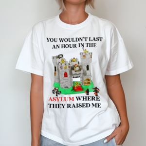 You Wouldnt Last An Hour In The Asylum Where They Raised Me Shirt