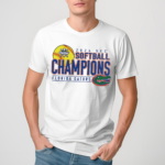 Florida Gators 2024 Sec Softball Conference Tournament Champions Base Stealer Shirt