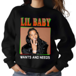 Lil Baby Vintage 90s Rap Graphic 2024 Shirt