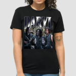 Retro Daryl Dixon Merch Vintage Bootleg Inspired Tee shirt, Graphic Unisex Tee Daryl Dixon Vintage T-Shirt, Vintage Daryl Dixon shirt