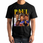 Retro Paul Walker Merch Vintage Bootleg Inspired Tee shirt, Graphic Unisex Tee Paul Walker Vintage T-Shirt, Vintage Paul Walker