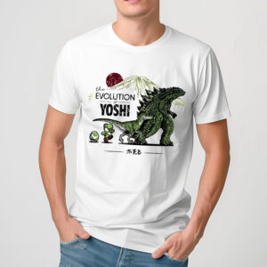 Godzilla The Evolution Of Yoshi Shirt1