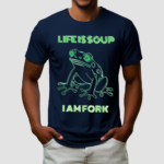 Modern Life Is Soup I Am Fork Frog Shirt