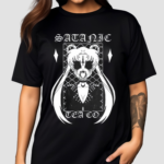 Satanicteaco Blk Mtl Slr Mn Shirt