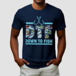 Down To Fish Fishing Gifts Classic Shirt