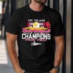 USC Trojans Women’s Beach Volleyball 2024 National Champs Four Shirt