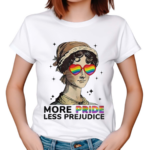 More Pride Less Prejudice Proud Ally Rainbow Pride Month Shirt