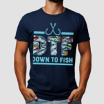 Down To Fish Fishing Gifts Classic Shirt