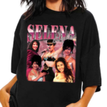 Vintage Selena Quintanilla Shirt, Selena Quintanilla shirt, Retro Selena Quintanilla Style 70s shirt, Custom Bootleg Rap tee shirt