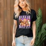 Retro Hannah Montana Merch Vintage Bootleg Inspired Tee shirt, Graphic Unisex Tee Hannah Montana Vintage T-Shirt, Hannah Montana shirt