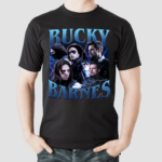 Bucky Barnes Sebastian Stan Vintage Retro 90s Bootleg style Salelogy Shirt