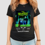 The Munsters 60th Anniversary 1964 2024 Thank You For The Memories Shirt