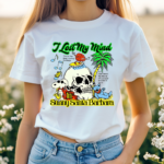 Skull I Lost My Mind In Sunny Santa Barbara Shirt