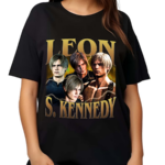 Leon Shirt Leon Residence Evil Vintage Retro 90s Bootleg style Salelogy Shirt