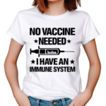 Laurence Fox Wearing No Vaccine Needed I Have An Immune System Shirt