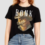 Bonk Cowboy Dog Shirt