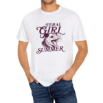 Raccoon Feral Girl Summer Cool Design Shirt