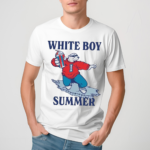 Bear White Boy Summer 2024 Shirt