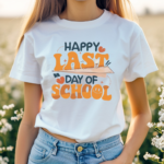 Paper Airplane Happy Last Day Of School Teacher Shirt