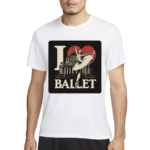 Artelize I Love Ballet Shirt