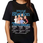 Young Sheldon Big Bang Theory 7th Anniversary 2027 2024 Thank You Shirt