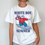 Bear White Boy Summer Shirt