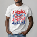 Full Of American Style Teacher Shirt