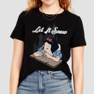 Let It Snow Snow White Shirt
