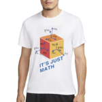 Jeff Clarke Wearing It Is Just Math Shirt