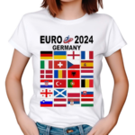 Euro 2024 In Germany Flags Of Participating Countries Shirt