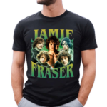 Jamie Fraser Outlander Vintage Retro 90's Bootleg style Salelogy Shirt