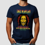 Bob Marley One Good Thing About Music When It Hits You Vintage Rapper Shirt