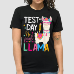 Test Day No Prob llama Testing Classic Shirt