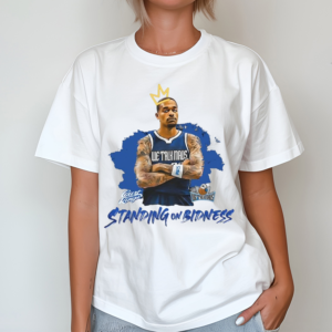 Jeff Skin Wade We Talk Mavs Standing On Bidness Shirt