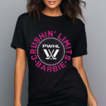 Pwhl Barbie Crushing Limits Shirt