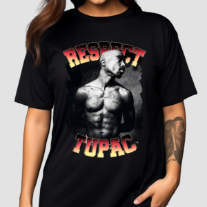 Respect Tupac Vintage Graphic 90s Shirt