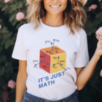 Jeff Clarke Wearing It Is Just Math Shirt