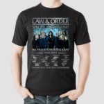 Law And Order Special Victims Unit 25th Anniversary 1999 2024 Signature Thank You For The Memories Shirt bao