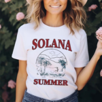 Taylor Wearing Solana Summer Shirt