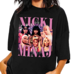 Nicki Minaj Rapper Vintage Retro 90s Bootleg style Salelogy Shirt