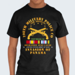 108th Military Police Air Assault Invasion Of Panama Shirt