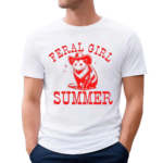 2024 Racccon Feral Girl Summer Shirt