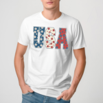 Floral Flower USA Shirt