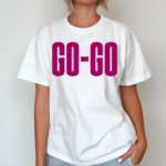 Wham Go-Go With Pink Text Shirt