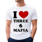 Aja Argento Wearing I Love Three 6 Mafia Shirt