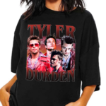 Tyler Durden Fight Club Vintage Retro 90s Bootleg style Salelogy Shirt