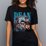 Retro Dean Winchester Merch Vintage Bootleg Inspired Tee shirt,Graphic Unisex Tee Dean Winchester Vintage T-Shirt,Dean Winchester shirt